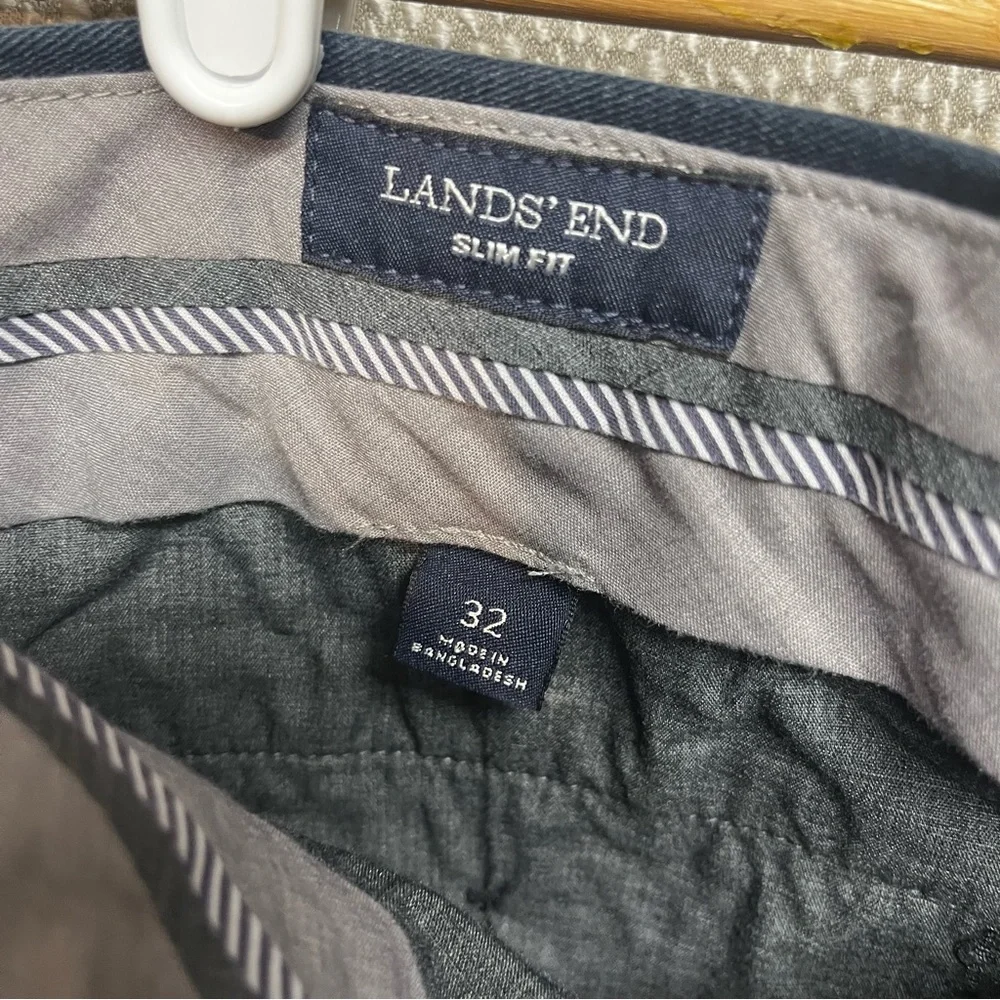 🆑 CLEARANCE 32 Men’s Lands' End Slim Fit Dress Pant